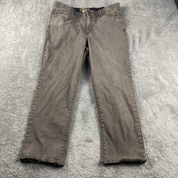 Democracy Ab Technology Womens 14 Brown Raw Hem - Picture 1 of 16
